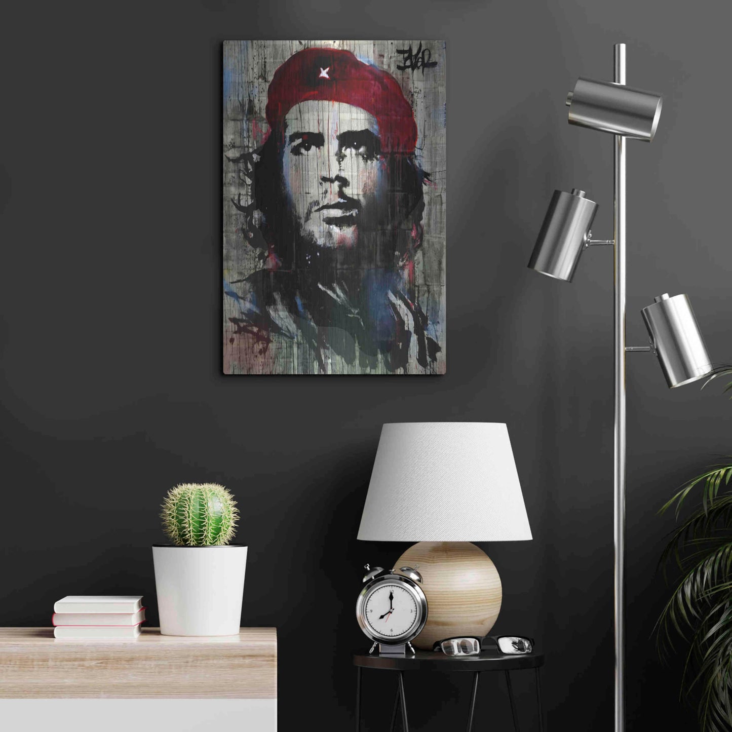 Luxe Metal Art 'Chehires' by Loui Jover, Metal Wall Art,16x24