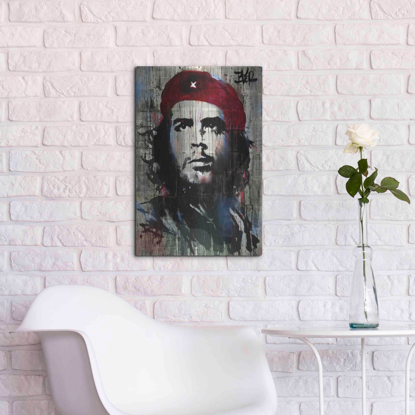 Luxe Metal Art 'Chehires' by Loui Jover, Metal Wall Art,16x24