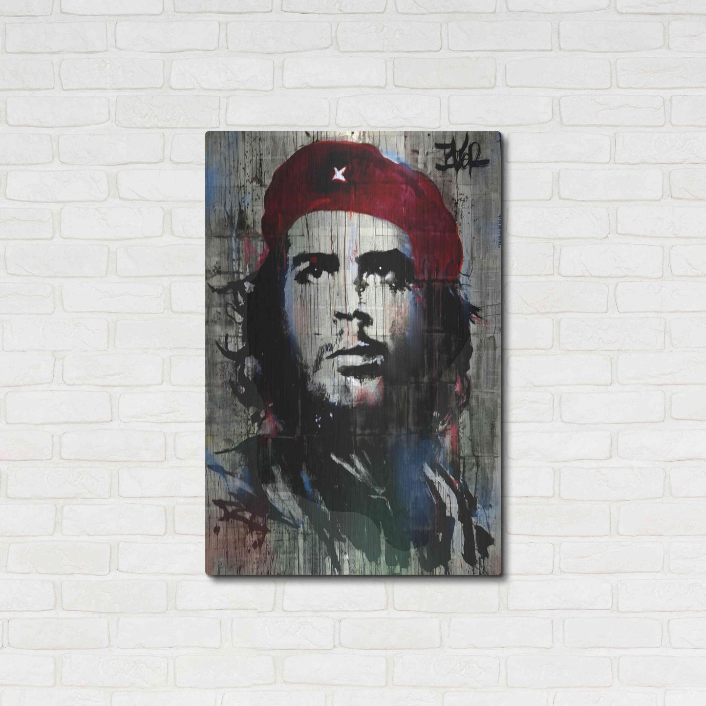 Luxe Metal Art 'Chehires' by Loui Jover, Metal Wall Art,24x36