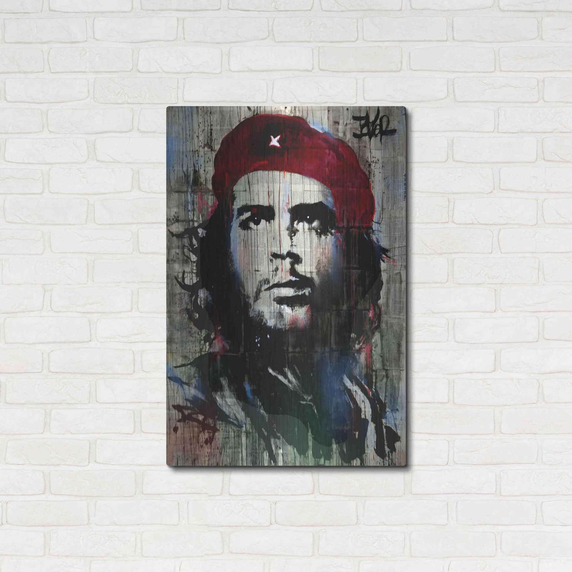 Luxe Metal Art 'Chehires' by Loui Jover, Metal Wall Art,24x36