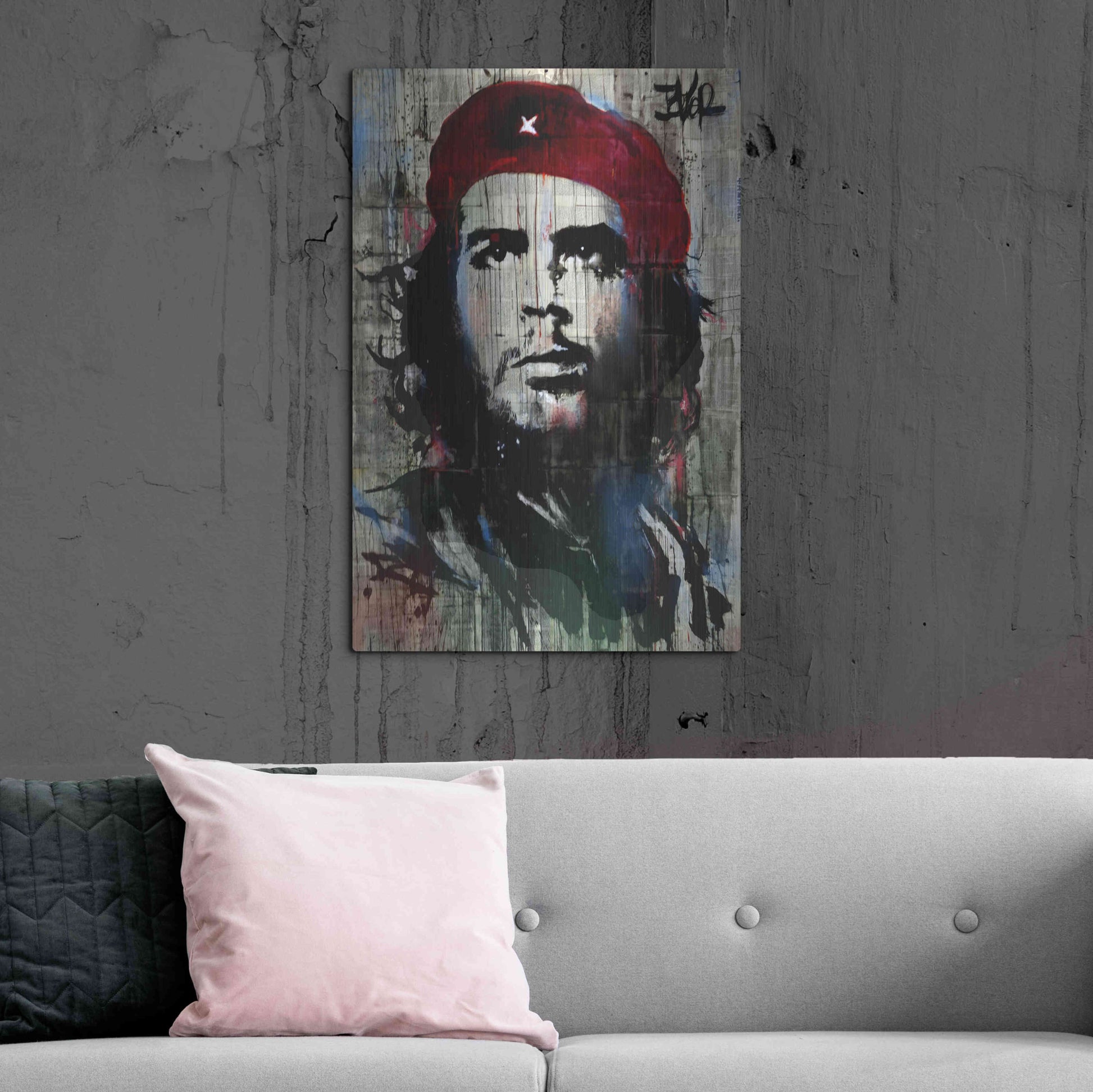 Luxe Metal Art 'Chehires' by Loui Jover, Metal Wall Art,24x36