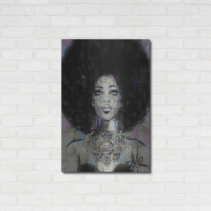 Luxe Metal Art 'Soul' by Loui Jover, Metal Wall Art,24x36