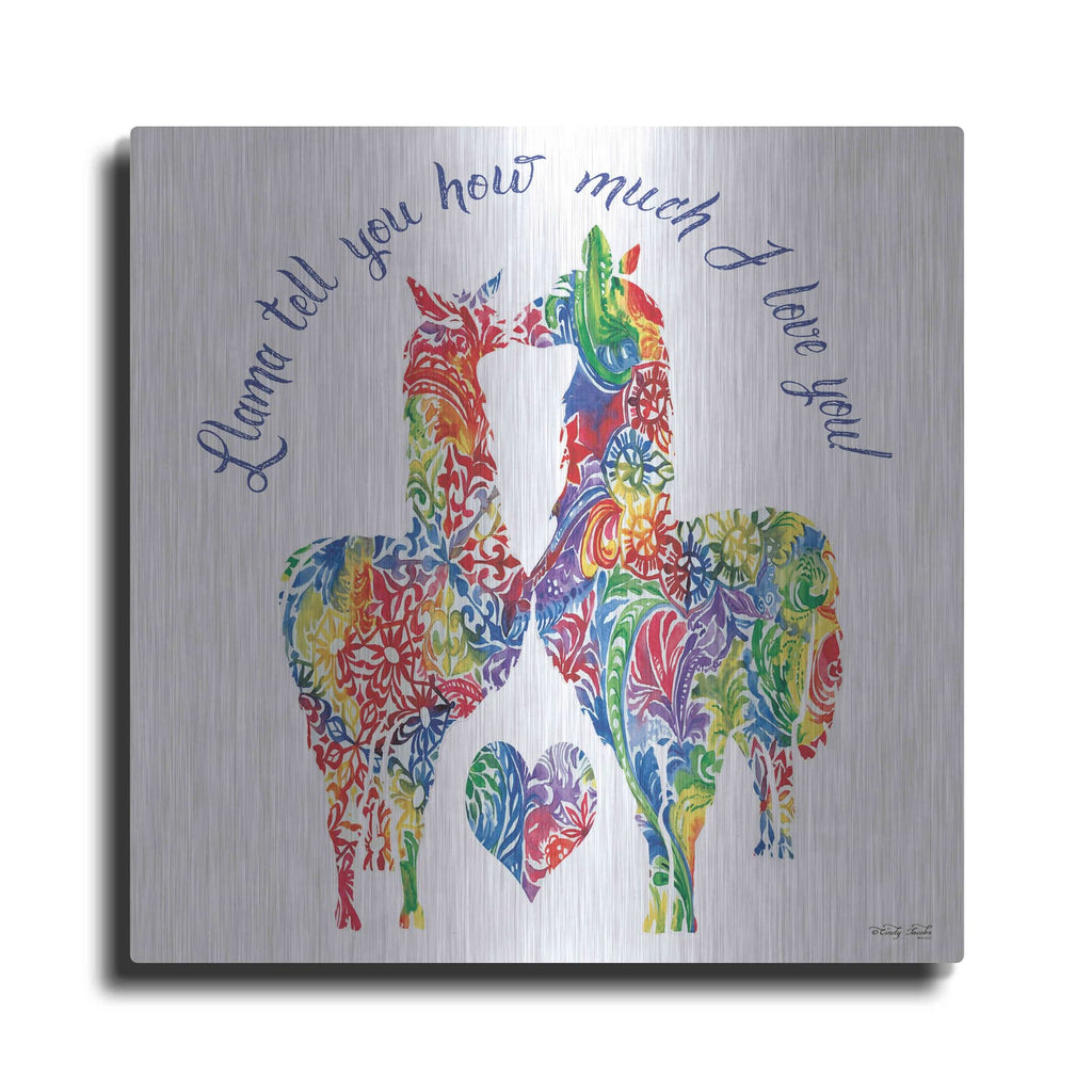 'Llama Tell You..' by Cindy Jacobs – Metal Wall Art