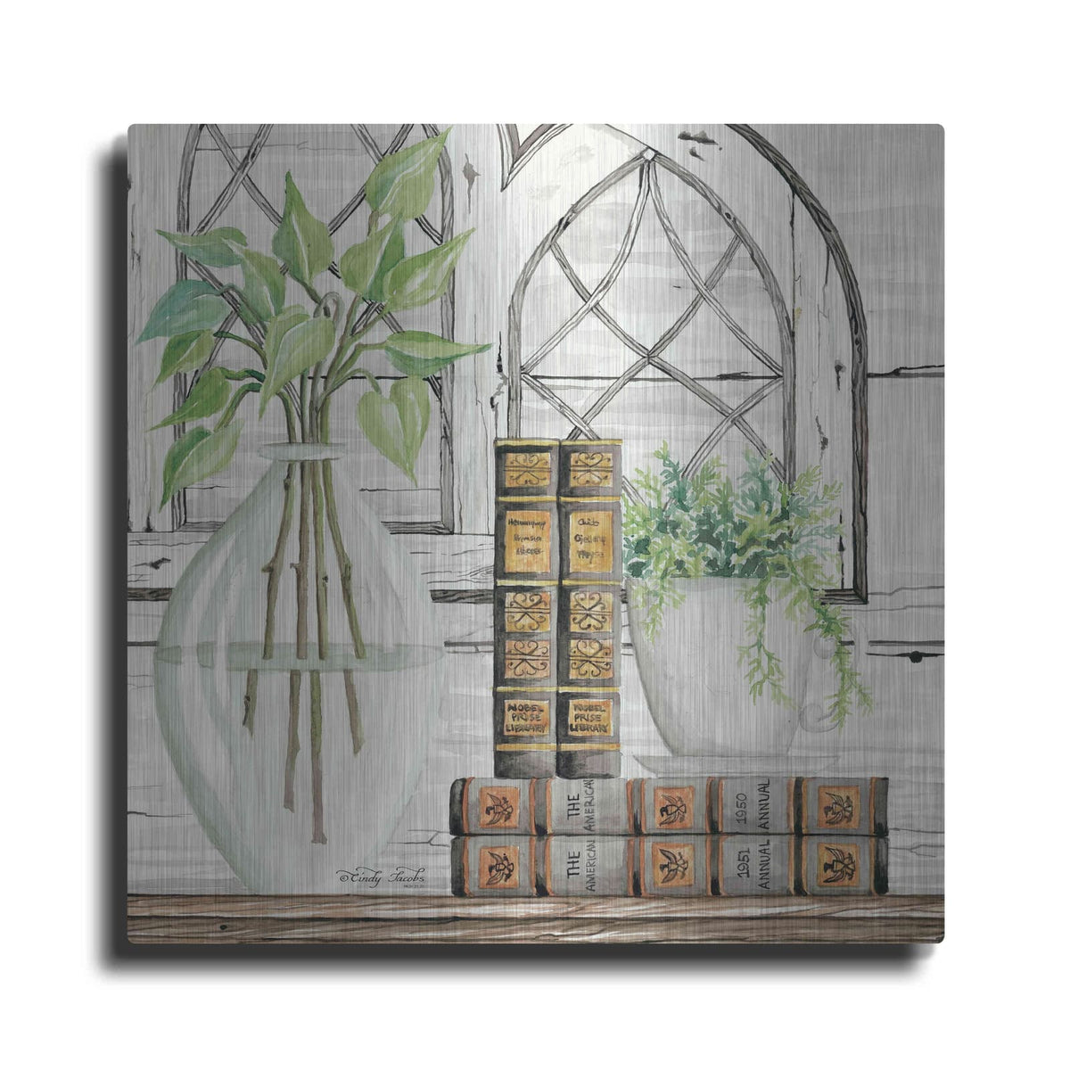 'Treasured Things' by Cindy Jacobs – Metal Wall Art