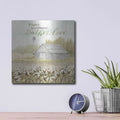 'Gather Love' by Cindy Jacobs – Metal Wall Art, 12x12 room view