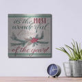 'It's the Most Wonderful Time of the Year' by Cindy Jacobs – Metal Wall Art, 12x12 room view