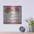'Peace on Earth' by Cindy Jacobs – Metal Wall Art, 12x12 room view