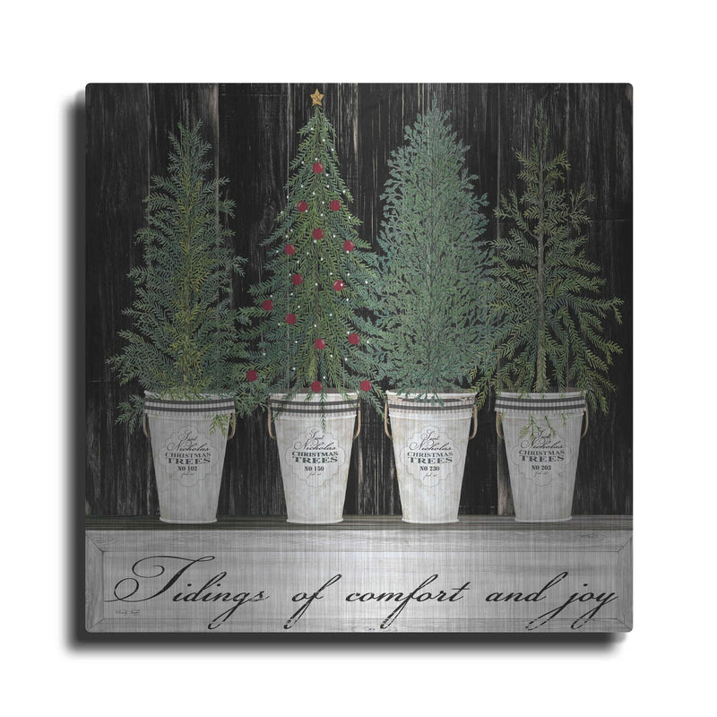 'Tidings of Comfort & Joy' by Cindy Jacobs – Metal Wall Art