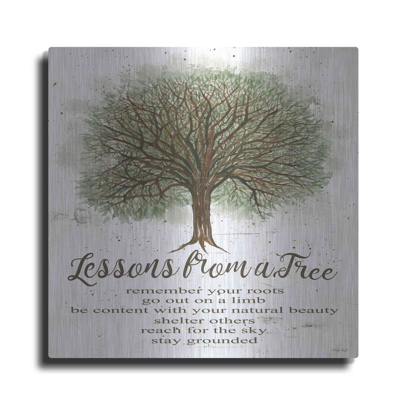 'Lessons From a Tree' by Cindy Jacobs – Metal Wall Art