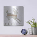 'Love You Deerly' by Cindy Jacobs – Metal Wall Art, 12x12 room view