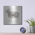 'Lamb in Beige' by Cindy Jacobs – Metal Wall Art, 12x12 room view