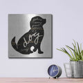 'Dog' by Cindy Jacobs – Metal Wall Art, 12x12 room view