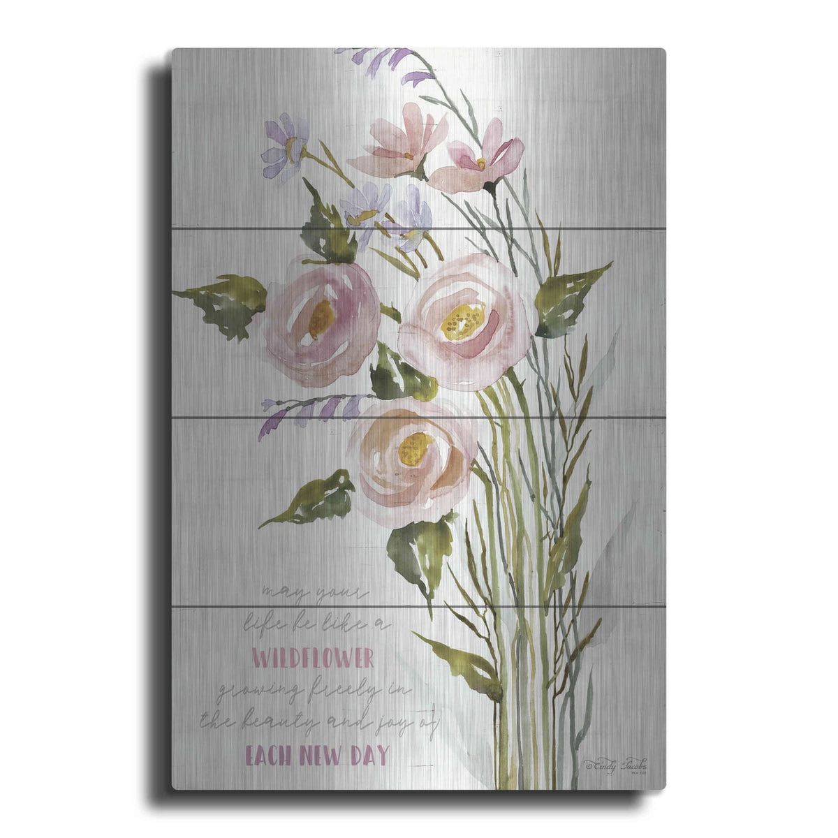 'Each New Day' by Cindy Jacobs – Metal Wall Art