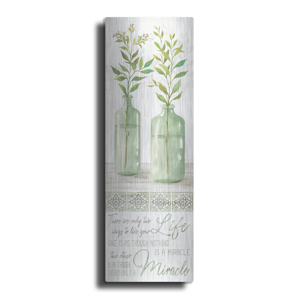 'Live Your Life' by Cindy Jacobs – Metal Wall Art