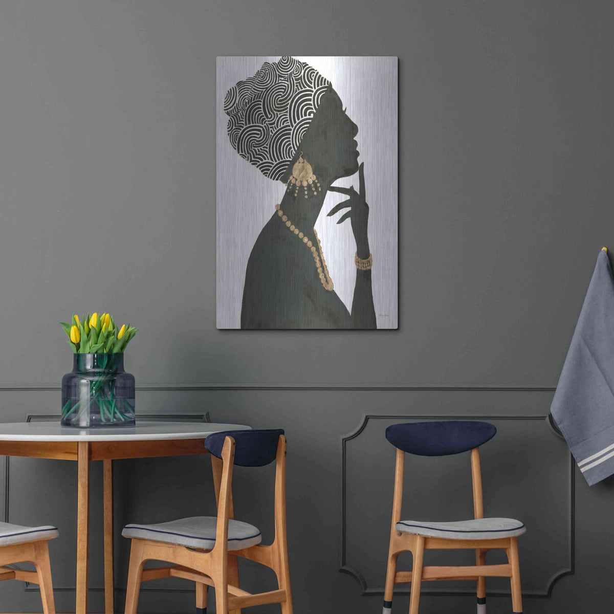 'Graceful Majesty I' by Emily Adams – Metal Wall Art, 24x36 room view