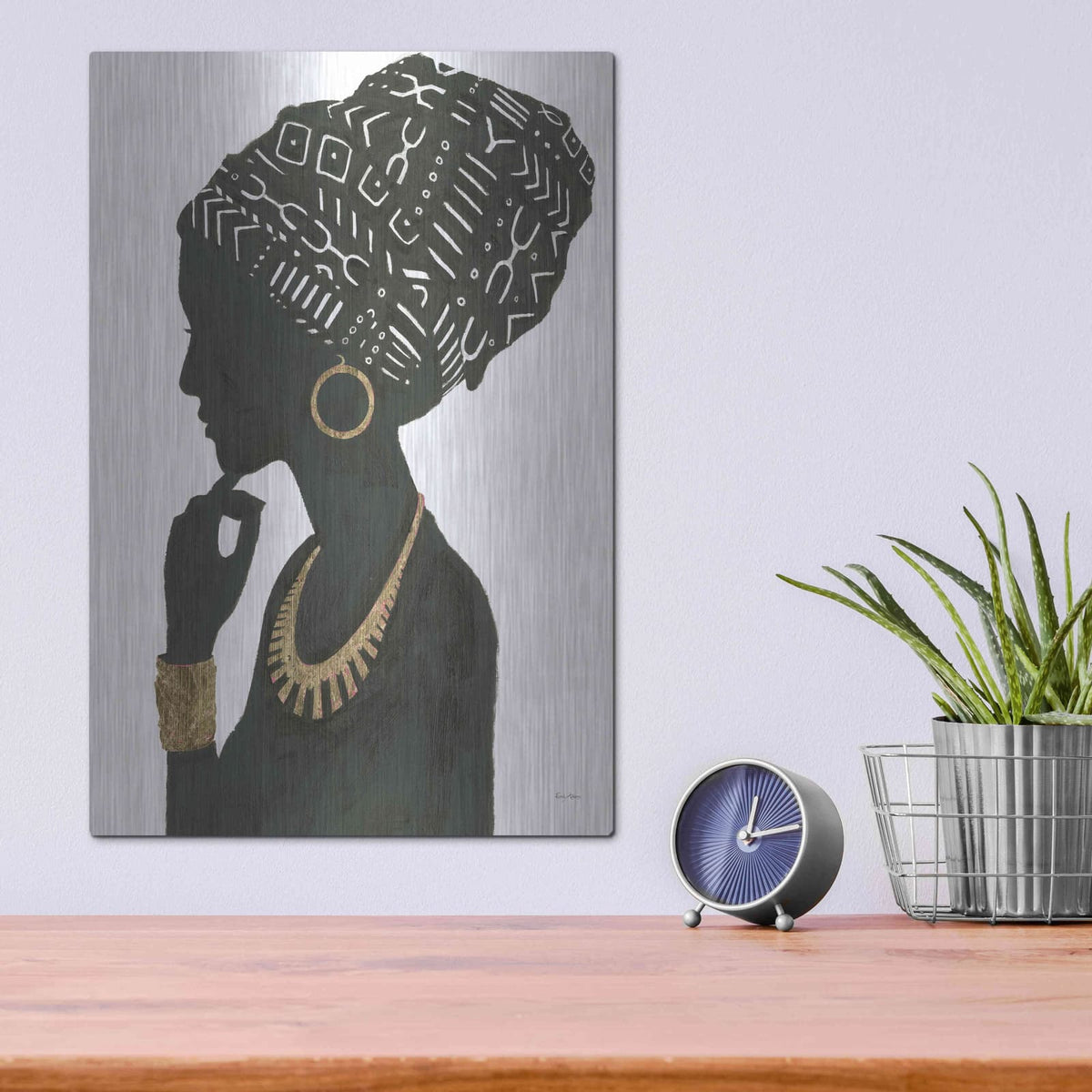 'Graceful Majesty II' by Emily Adams – Metal Wall Art, 12x16 room view