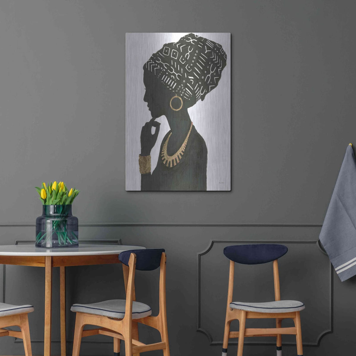 'Graceful Majesty II' by Emily Adams – Metal Wall Art, 24x36 room view