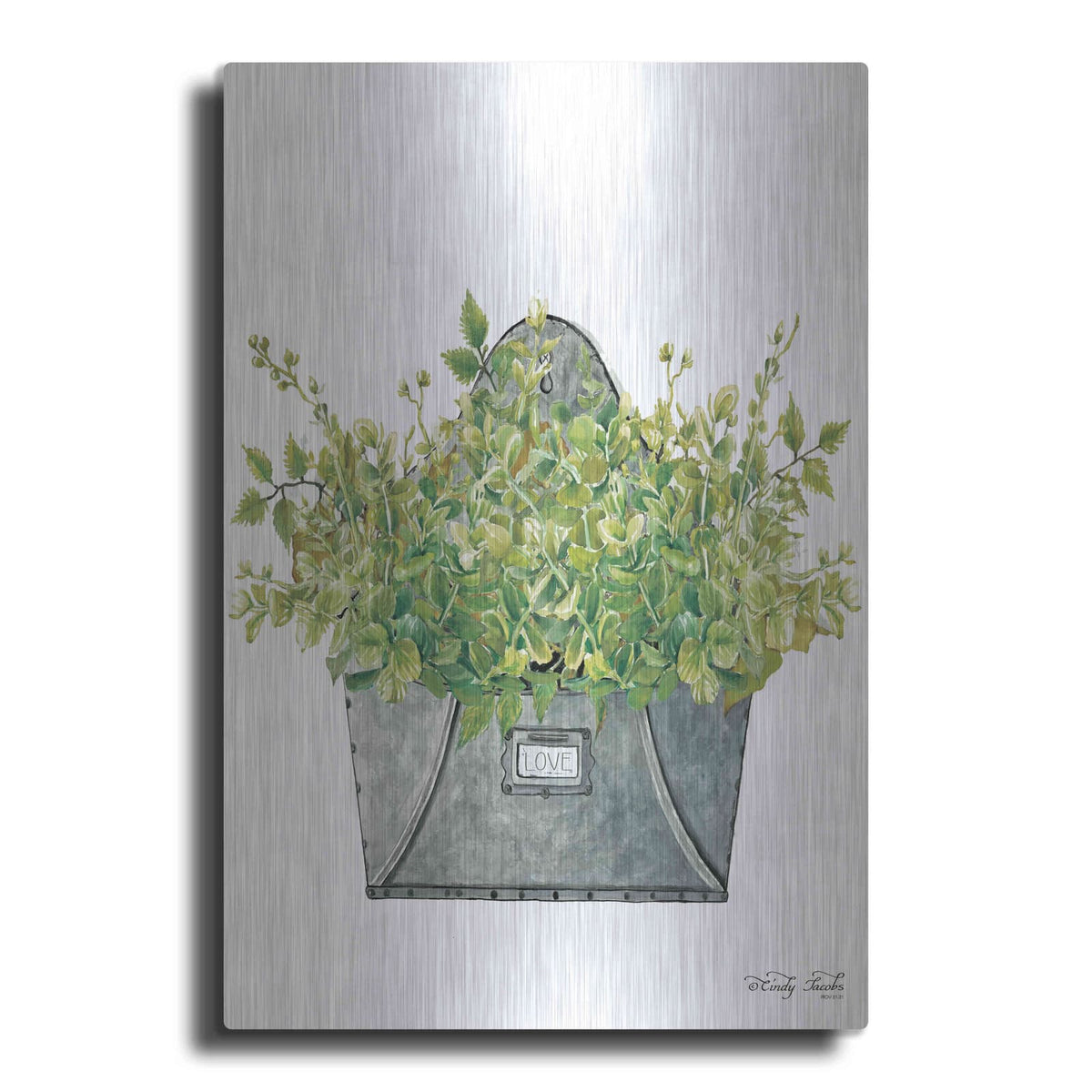 'Love Wall Box' by Cindy Jacobs – Metal Wall Art