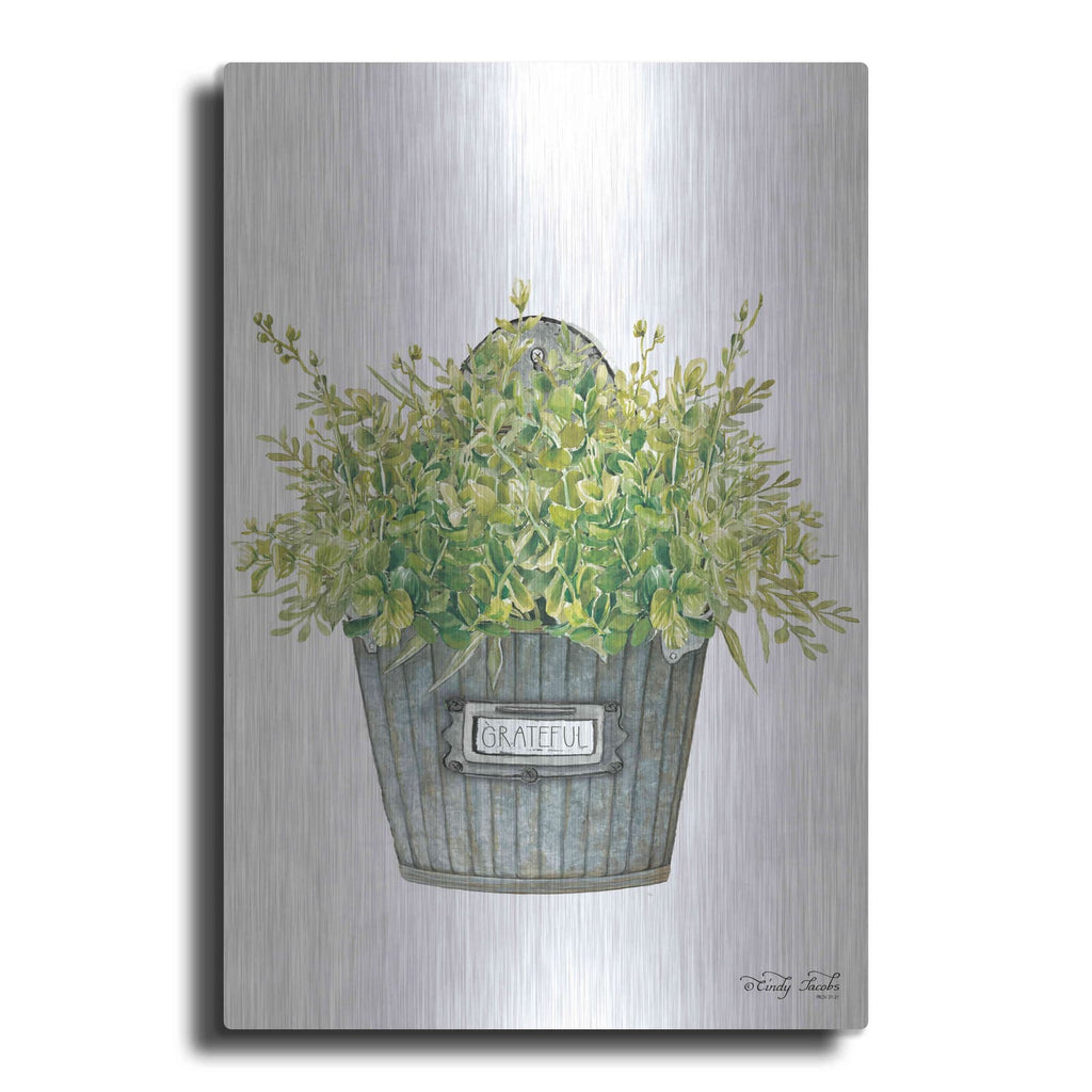 'Grateful Wall Box' by Cindy Jacobs – Metal Wall Art