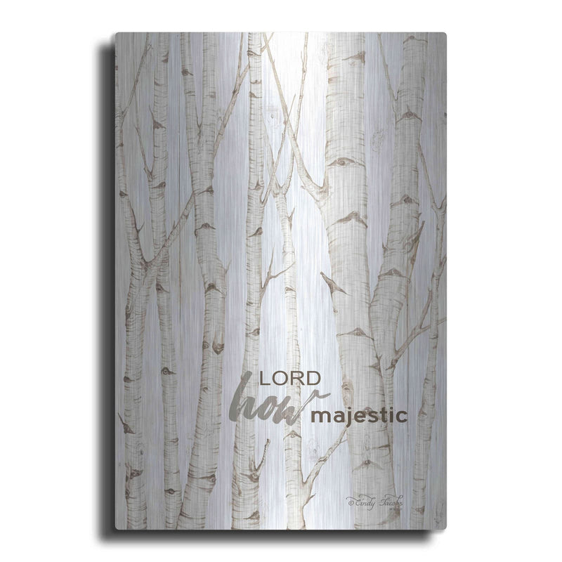 'Lord How Majestic' by Cindy Jacobs – Metal Wall Art