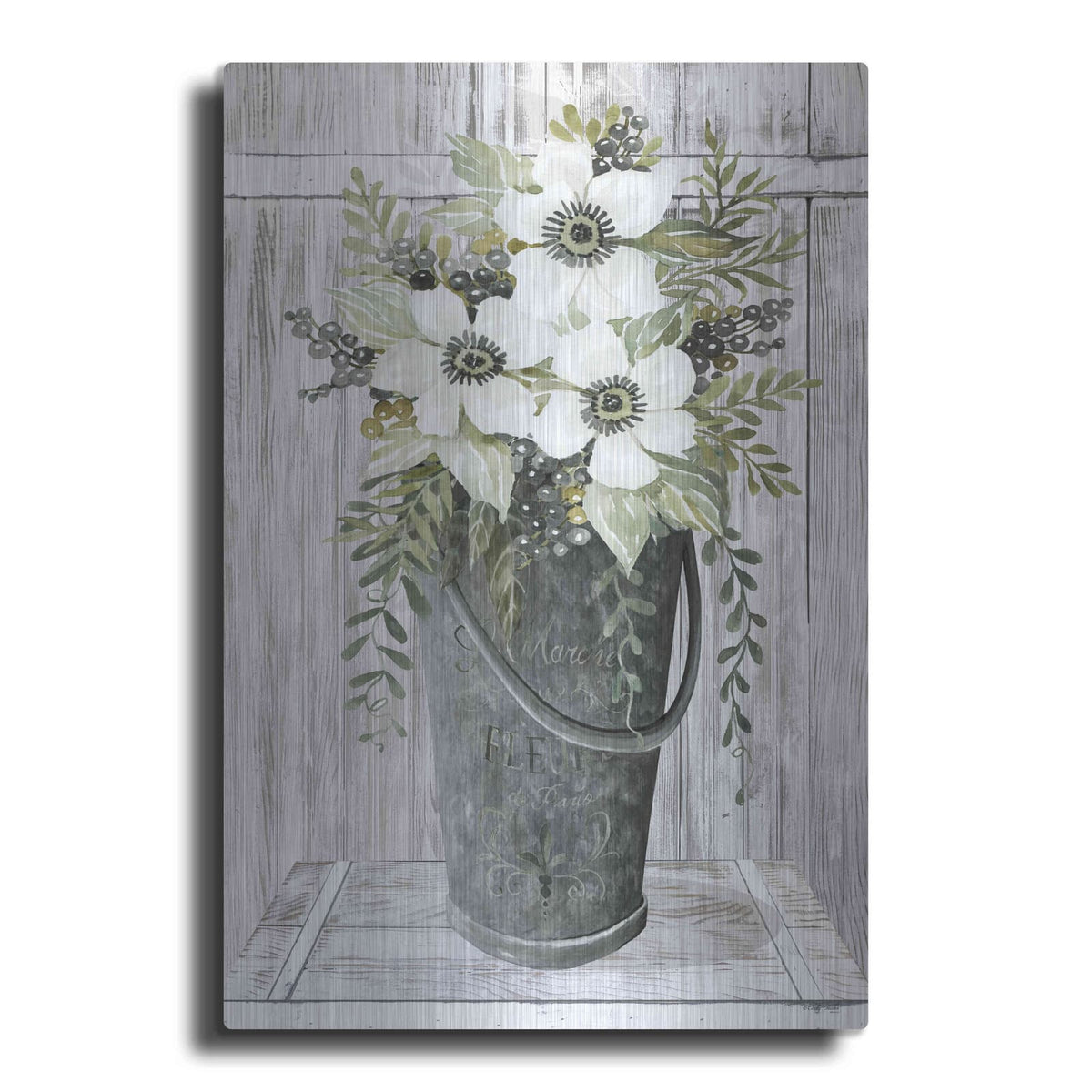 'Le Marche' by Cindy Jacobs – Metal Wall Art