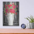 'Fuchsias II' by Cindy Jacobs – Metal Wall Art, 12x16 room view