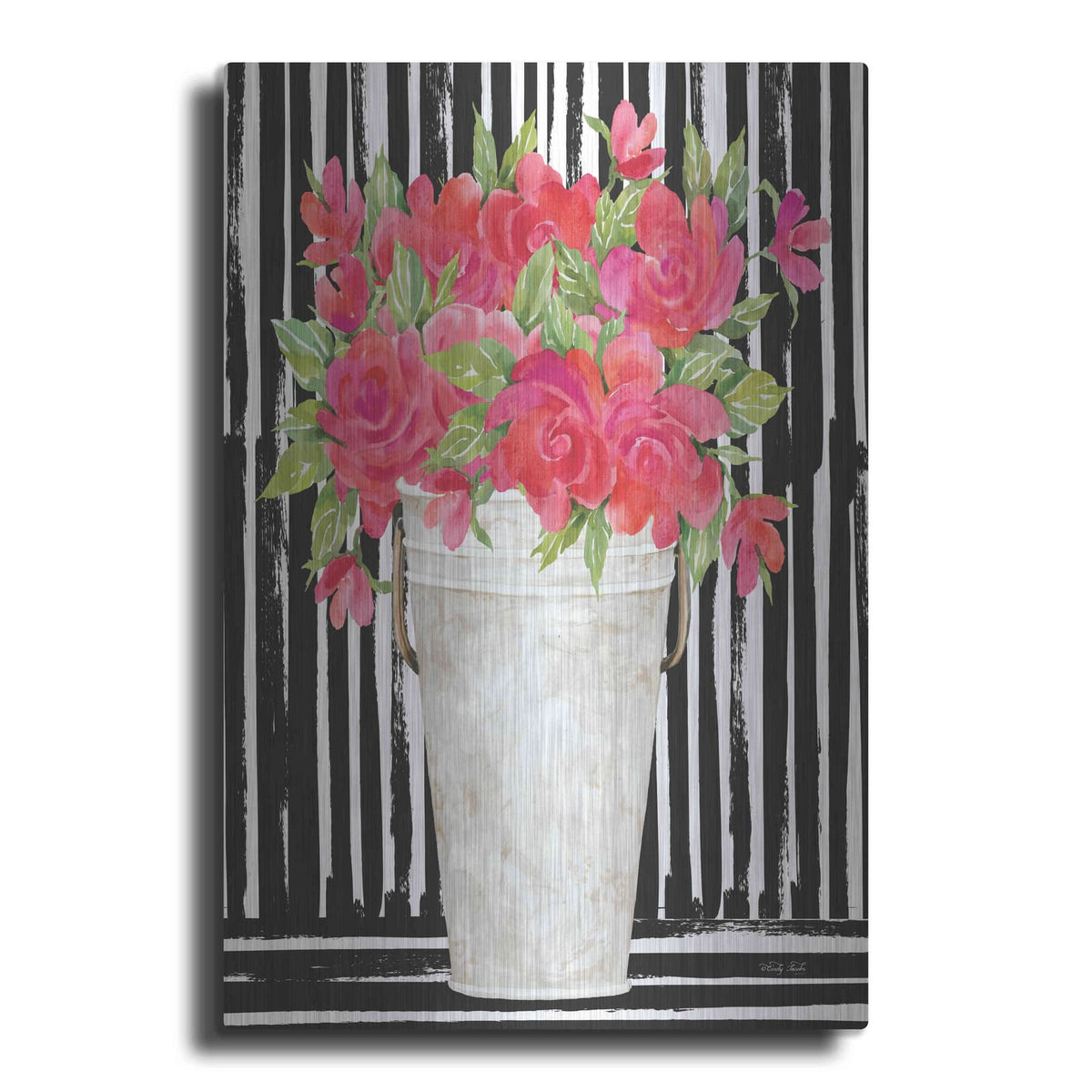 'Fuchsias II' by Cindy Jacobs – Metal Wall Art