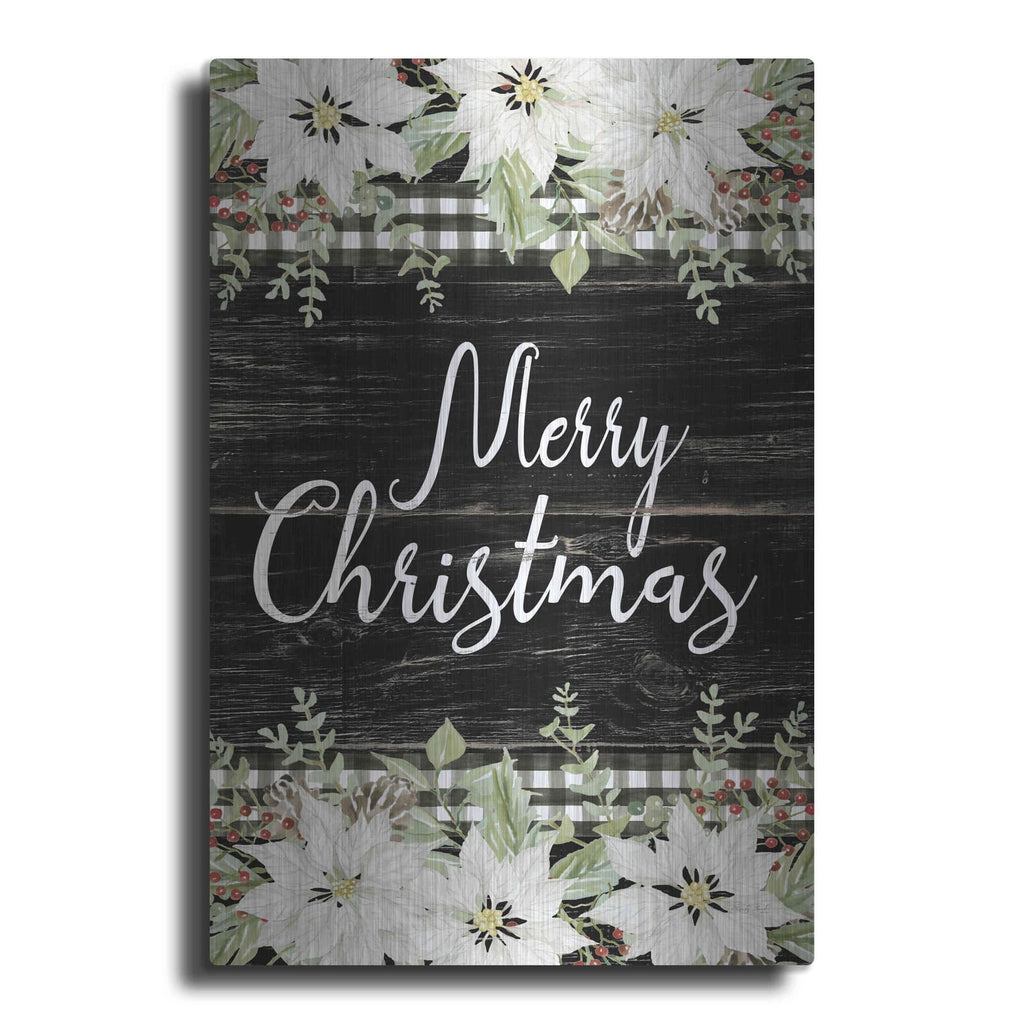 'Merry Christmas' by Cindy Jacobs – Metal Wall Art