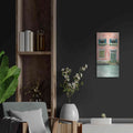 'Grand Canal I' by Cindy Jacobs – Metal Wall Art, 12x24 room view