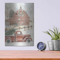 'Christmas Trees for the Holidays' by Cindy Jacobs – Metal Wall Art, 12x16 room view