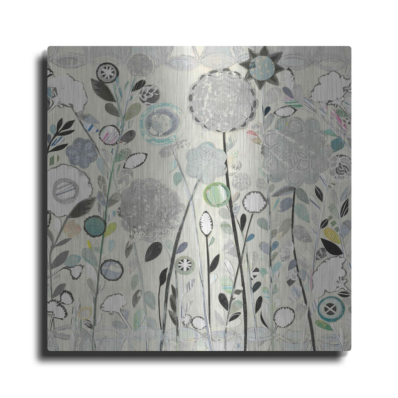 'Interlocking Shadows Sq' by Candra Boggs – Metal Wall Art