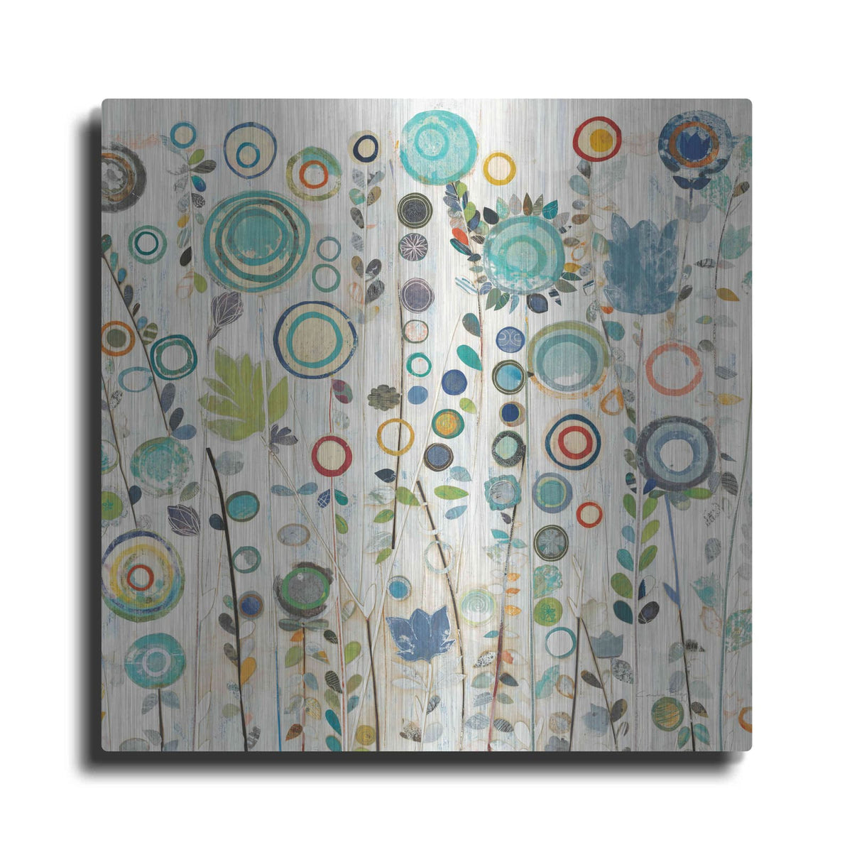 'Ocean Garden I' by Candra Boggs – Metal Wall Art