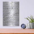 'Love Conquers Fear' by Cindy Jacobs – Metal Wall Art, 12x16 room view