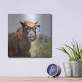'Say Cheese Horse' by Lori Deiter – Metal Wall Art, 12x12 room view