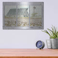 'Farmland View' by Cindy Jacobs – Metal Wall Art, 16x12 room view