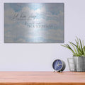 'Let Him Sleep' by Cindy Jacobs – Metal Wall Art, 16x12 room view