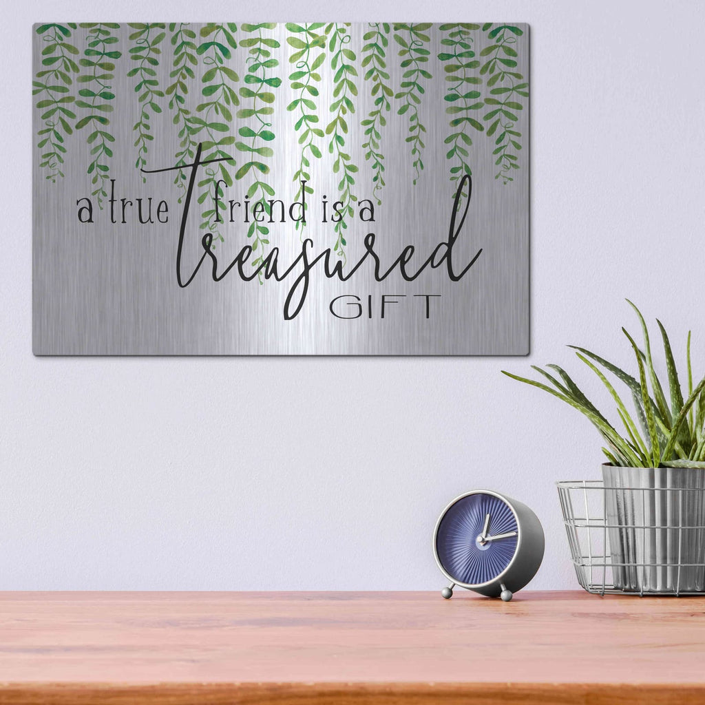 'Treasured Gift' by Cindy Jacobs – Metal Wall Art, 16x12 room view