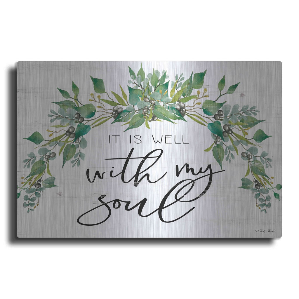'It is Well With My Soul 2' by Cindy Jacobs – Metal Wall Art