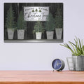 'Farm Fresh Trees of Christmas' by Cindy Jacobs – Metal Wall Art, 16x12 room view