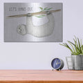 'Let's Hang Out' by Cindy Jacobs – Metal Wall Art, 16x12 room view