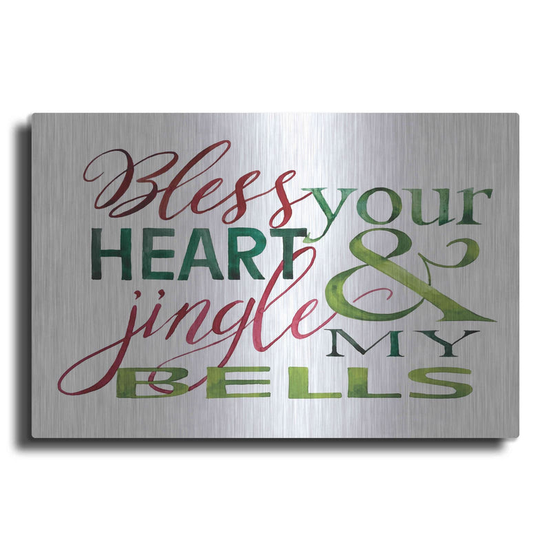 'Jingle My Bells' by Cindy Jacobs – Metal Wall Art