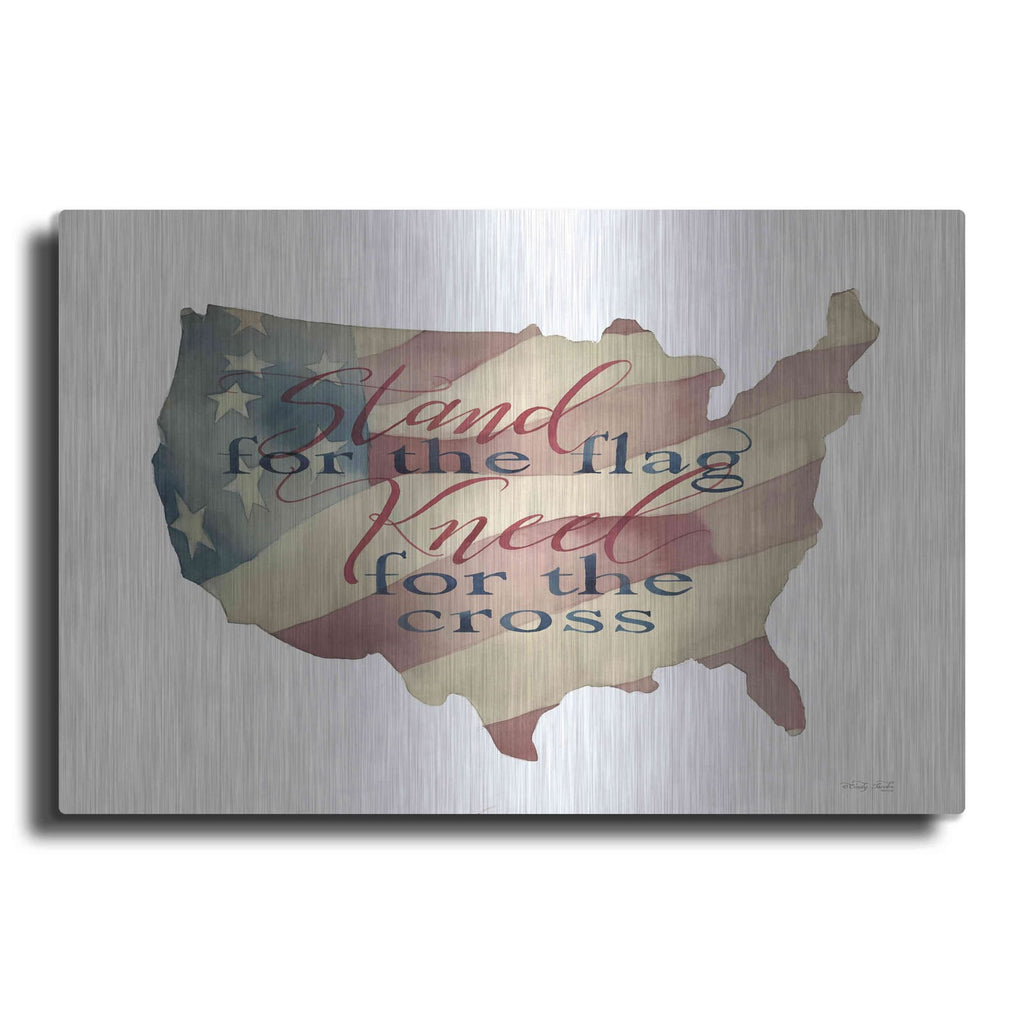 'USA Stand for the Flag' by Cindy Jacobs – Metal Wall Art