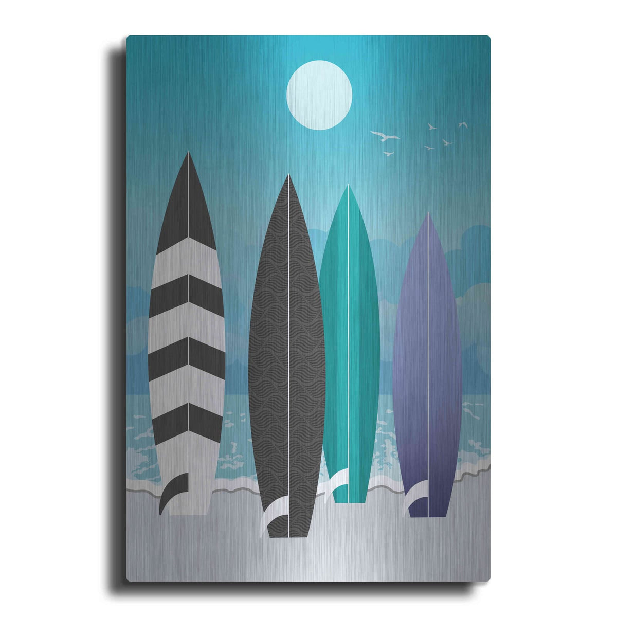 'Surfboards' by Ayse – Metal Wall Art