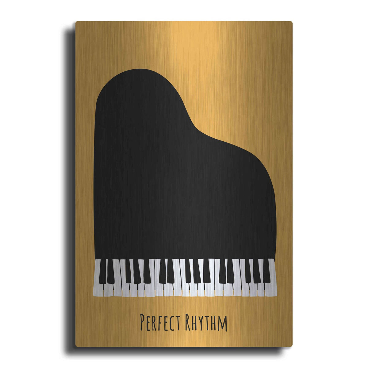 'Piano' by Ayse – Metal Wall Art