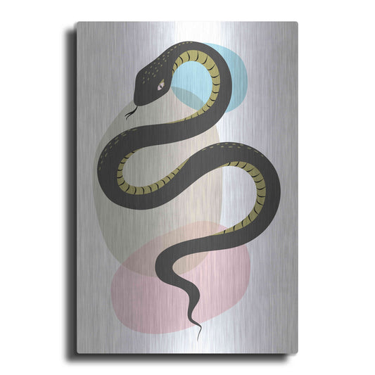 Luxe Metal Art 'Snake' by Ayse, Metal Wall Art