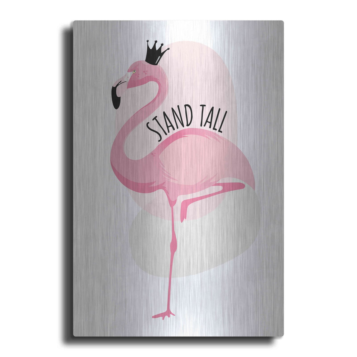 'Flamingo' by Ayse – Metal Wall Art