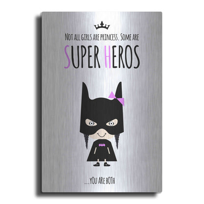 Luxe Metal Art 'Superhero Two' by Ayse, Metal Wall Art