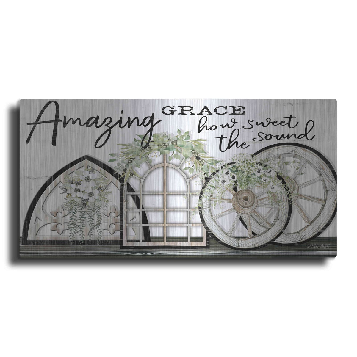 'Amazing Grace' by Cindy Jacobs – Metal Wall Art