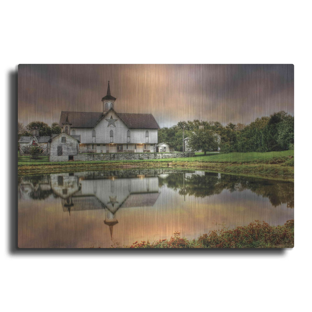 'Star Barn' by Lori Deiter – Metal Wall Art