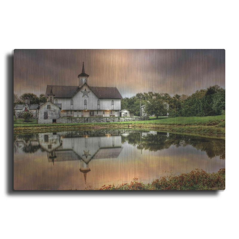 'Star Barn' by Lori Deiter – Metal Wall Art
